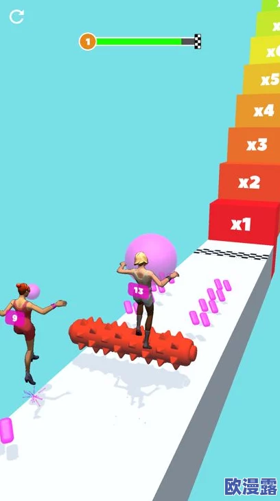 3D平台多人在线竞速游戏《Gum Ball Run》盛大登陆Steam平台