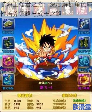 航海王强者之路新版本详解：海魂高效使用方法与技巧分享
